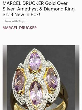 Marcel Drucker gold over Silver